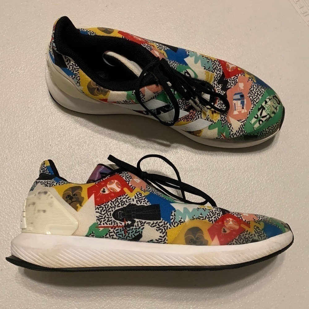 Adidas Star Wars Cloudfoam Shoes sneakers multicolored size 6